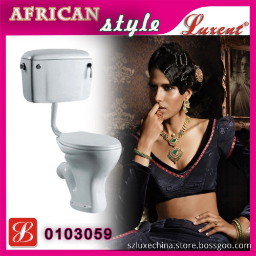 watermark Water saving Ceramic Washdwon Two piece Toilet